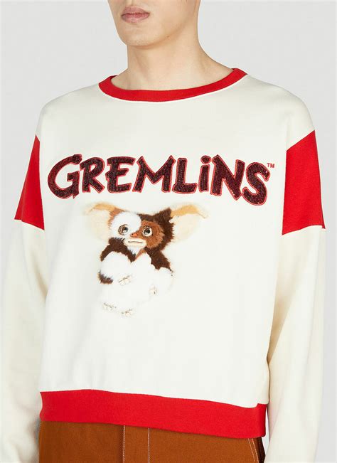 gucci gremlin sweater|Wool and cashmere sweater with Web in ivory .